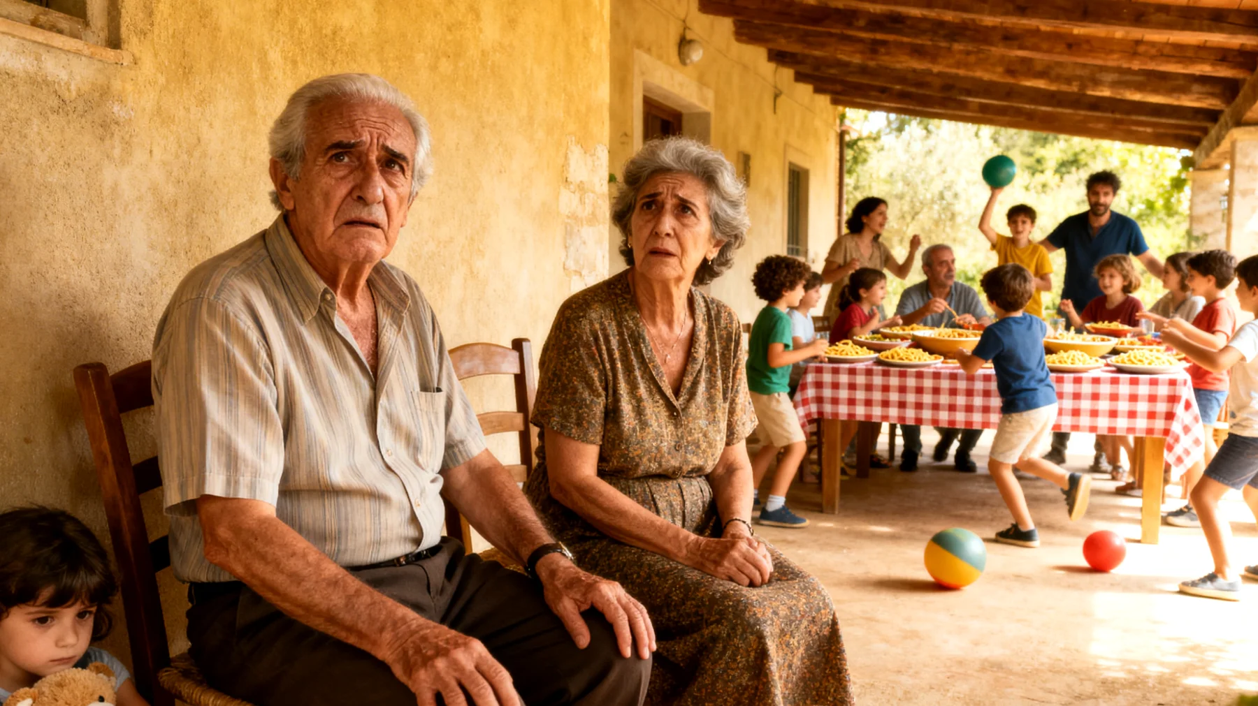 I nonni si preoccupano perché i loro nipoti bambini mostrano eccessiva timidezza e tendenza all'isolamento sociale, faticando a relazionarsi con i coetanei durante le attività di gioco e gli incontri familiari"